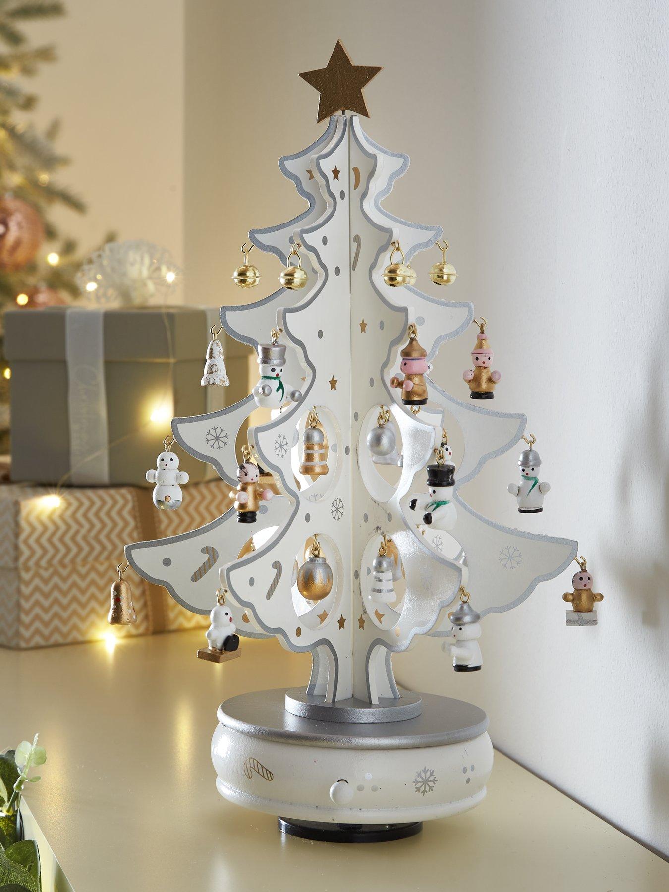 Rotating on sale christmas tree