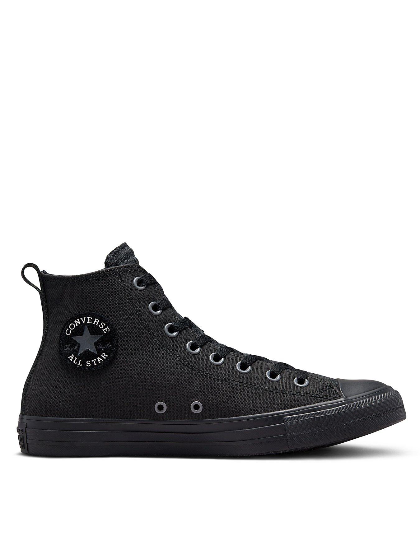 black converse very