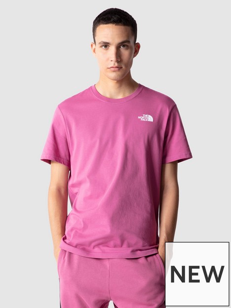 the-north-face-short-sleevenbspredbox-t-shirt-pink