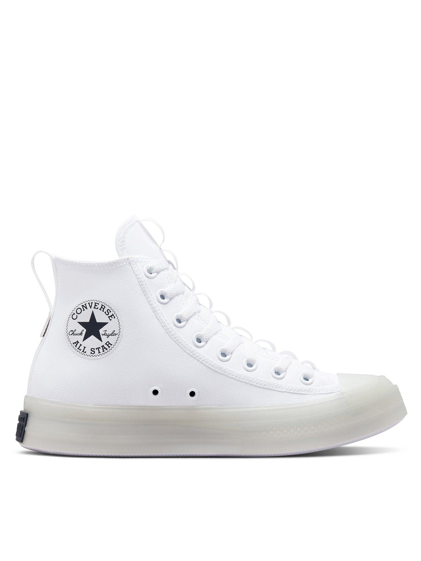 White converse shop high tops sale