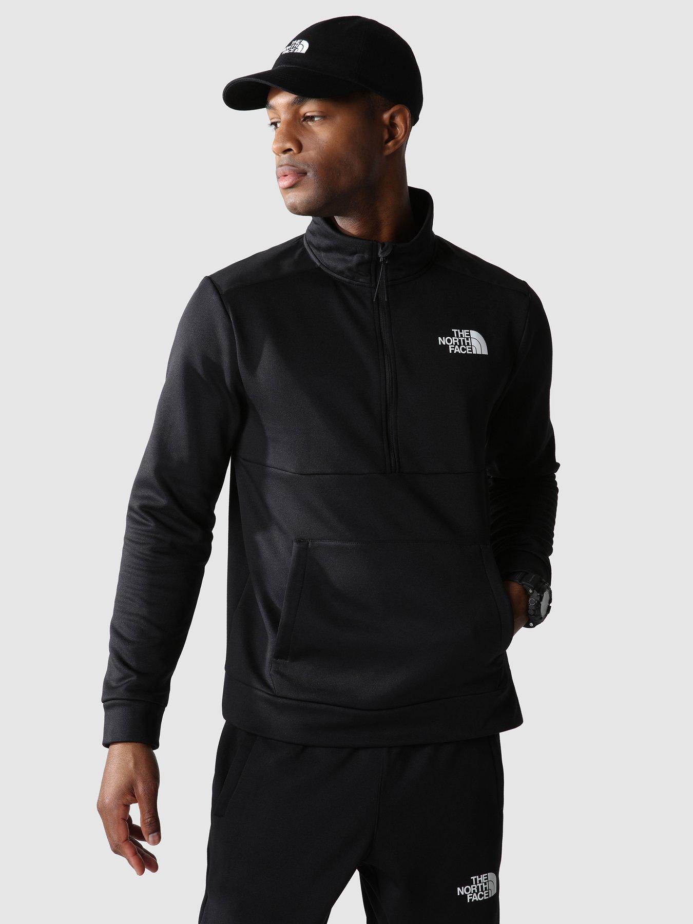 North face mountain on sale sweatshirt quarter zip