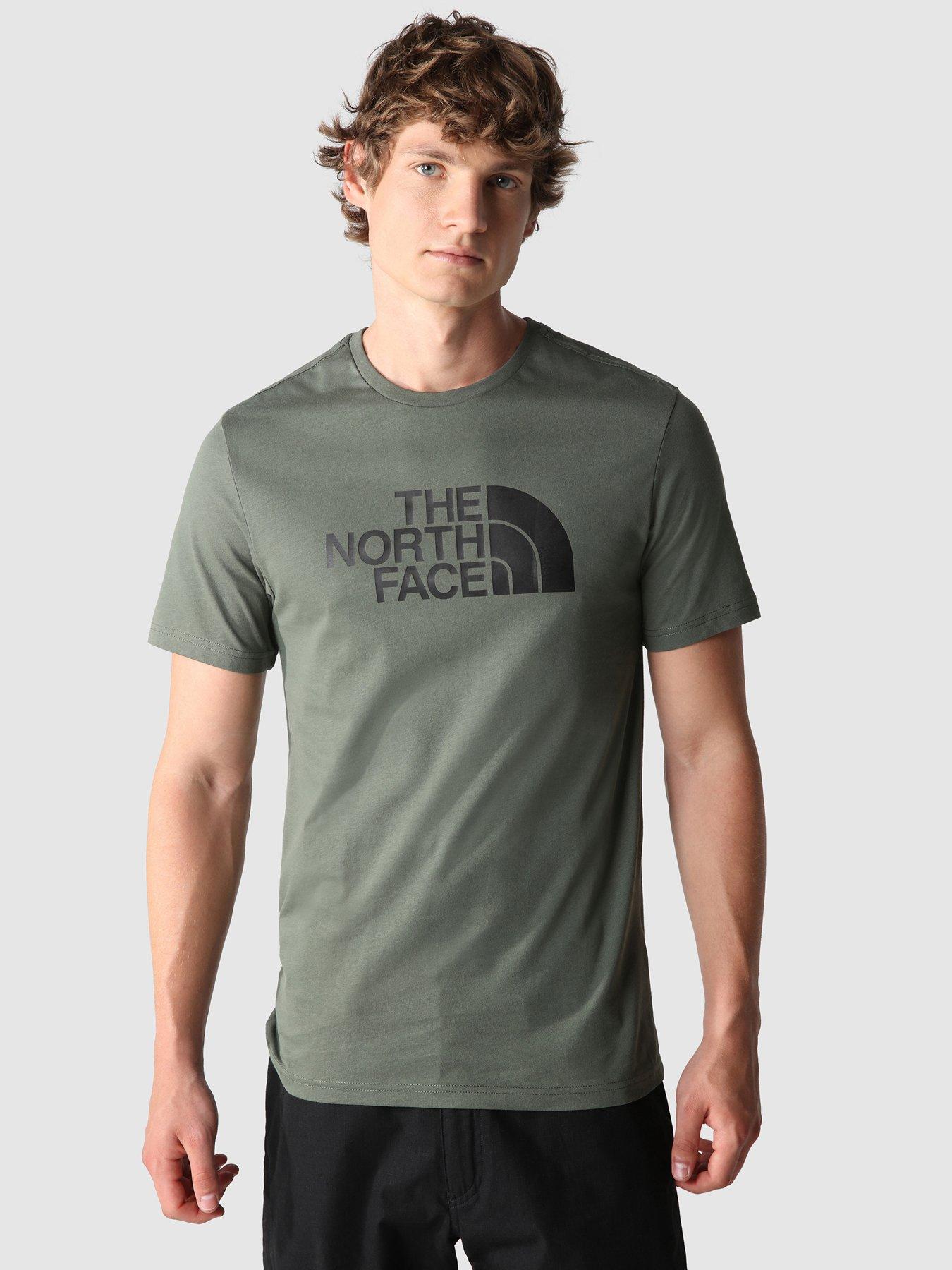 THE NORTH FACE Short Sleeve Easy Tee - Green | very.co.uk