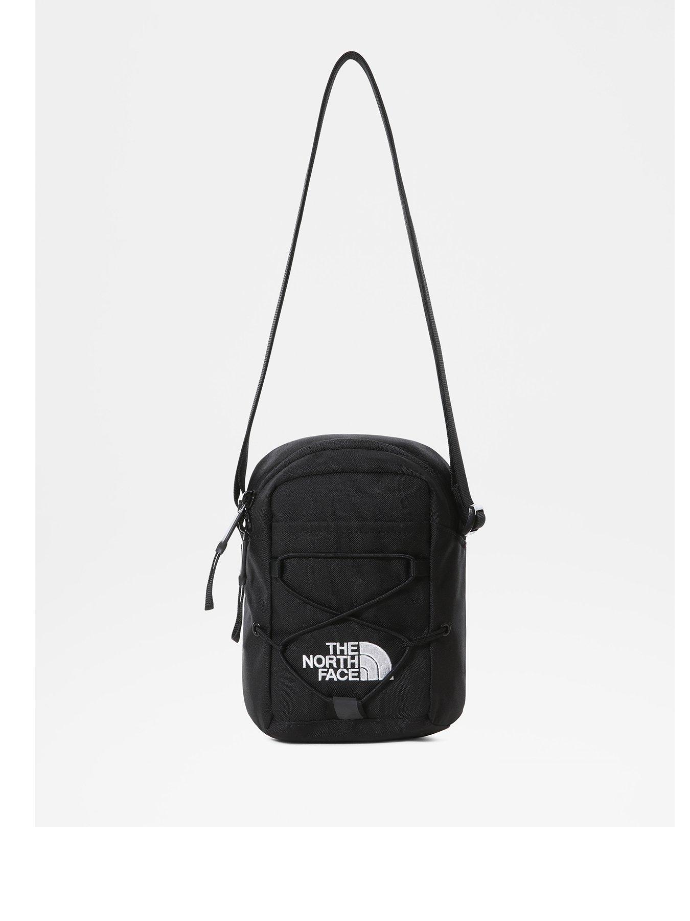 Black north face store man bag