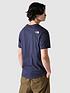  image of the-north-face-mens-ss-simple-dome-tee-blue
