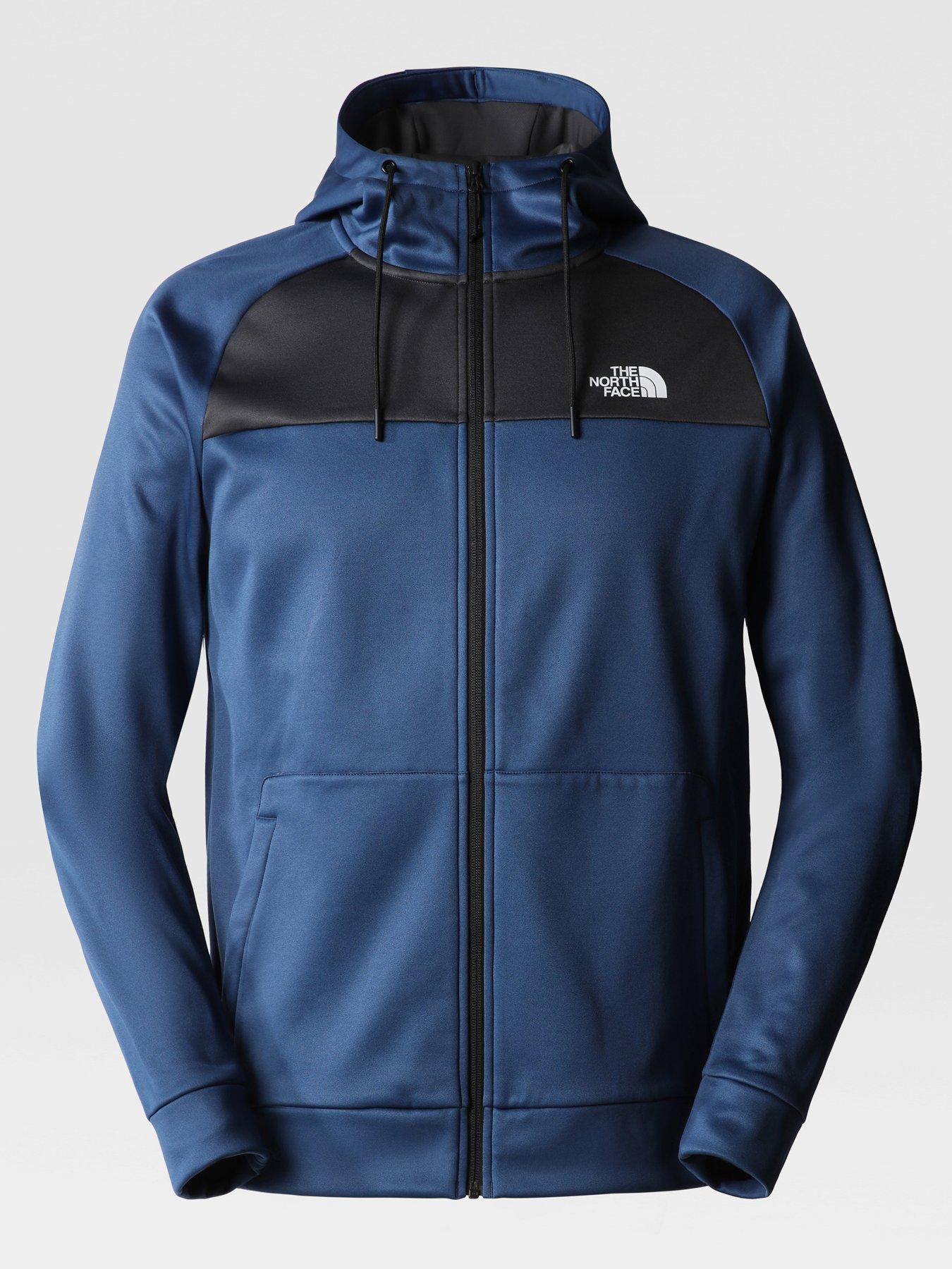 THE NORTH FACE Reaxion Fleece Full Zip Hoodie Blue very.co.uk