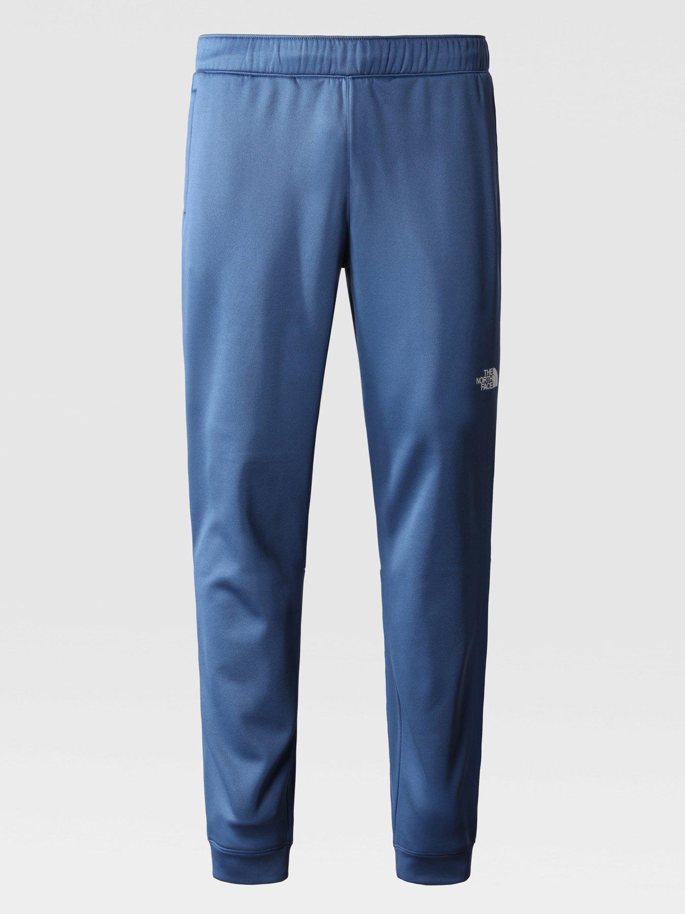 north face joggers blue