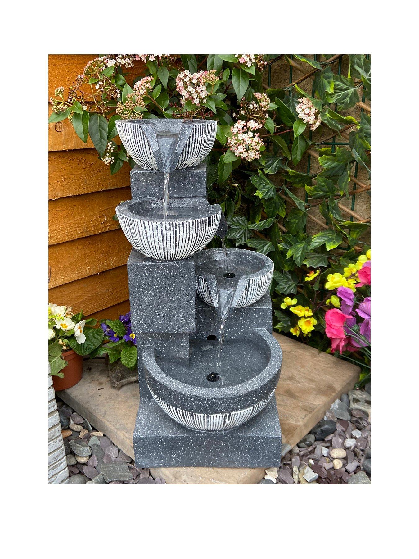 Tranquility Water Features Venetian Eclipse Solar Powered Water Feature|