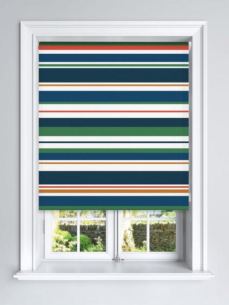 very-home-retro-stripe-printed-blackout-roller-blind