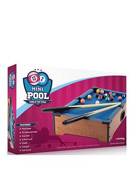 Product photograph of Table Top Pool Game from very.co.uk