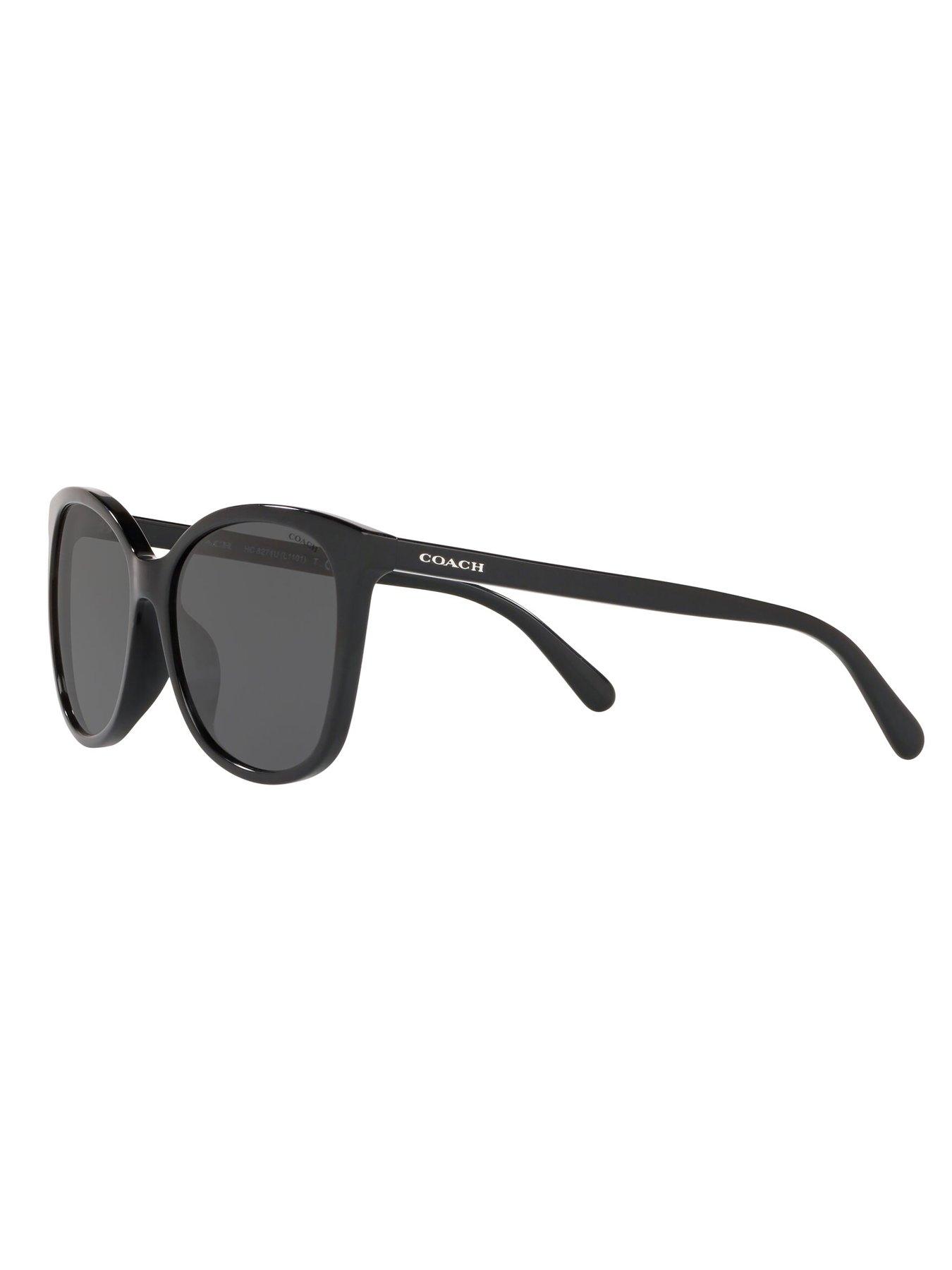 Coach Black Square Plastic Sunglasses main image 1