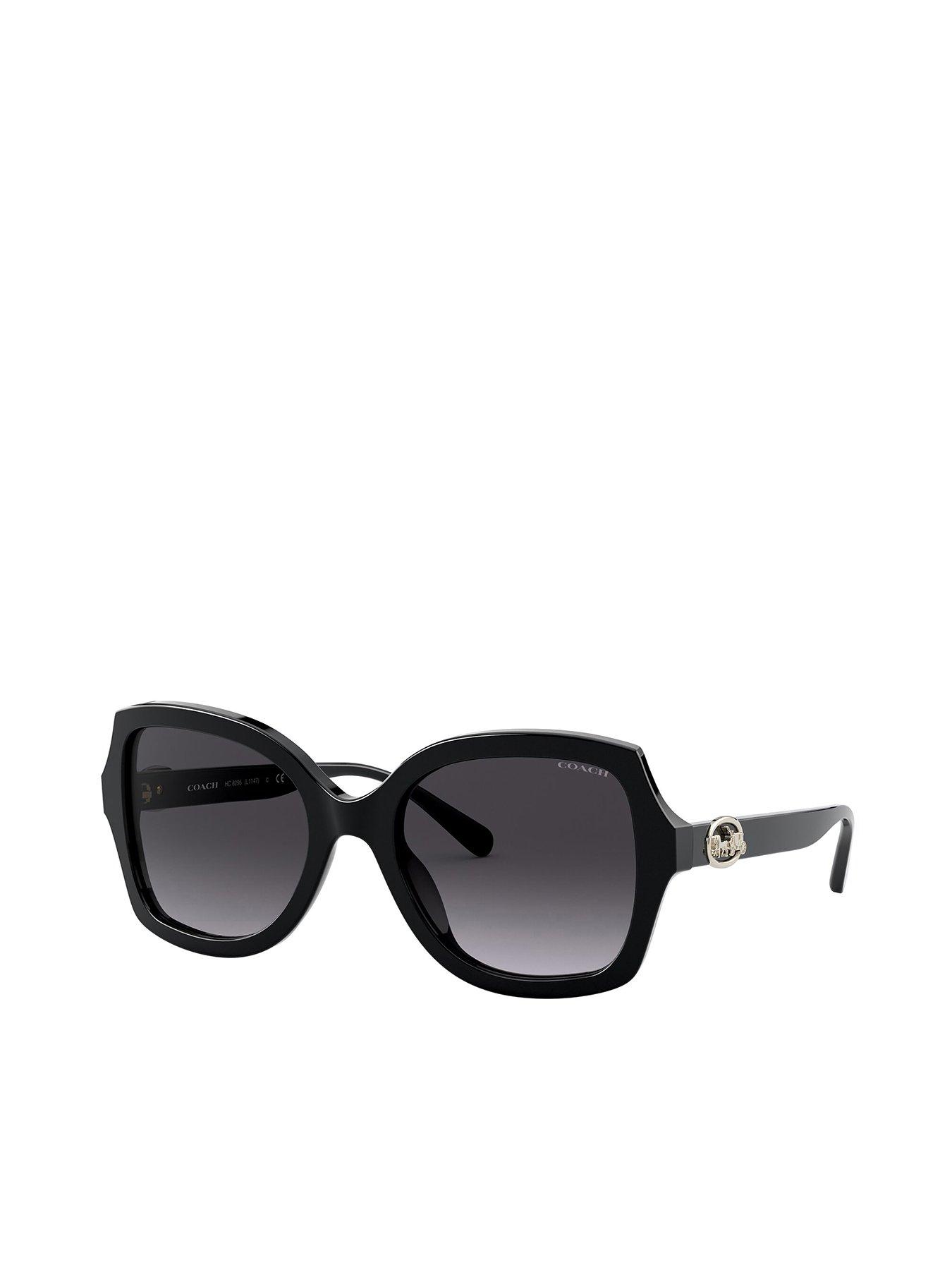 COACH Black Square Sunglasses