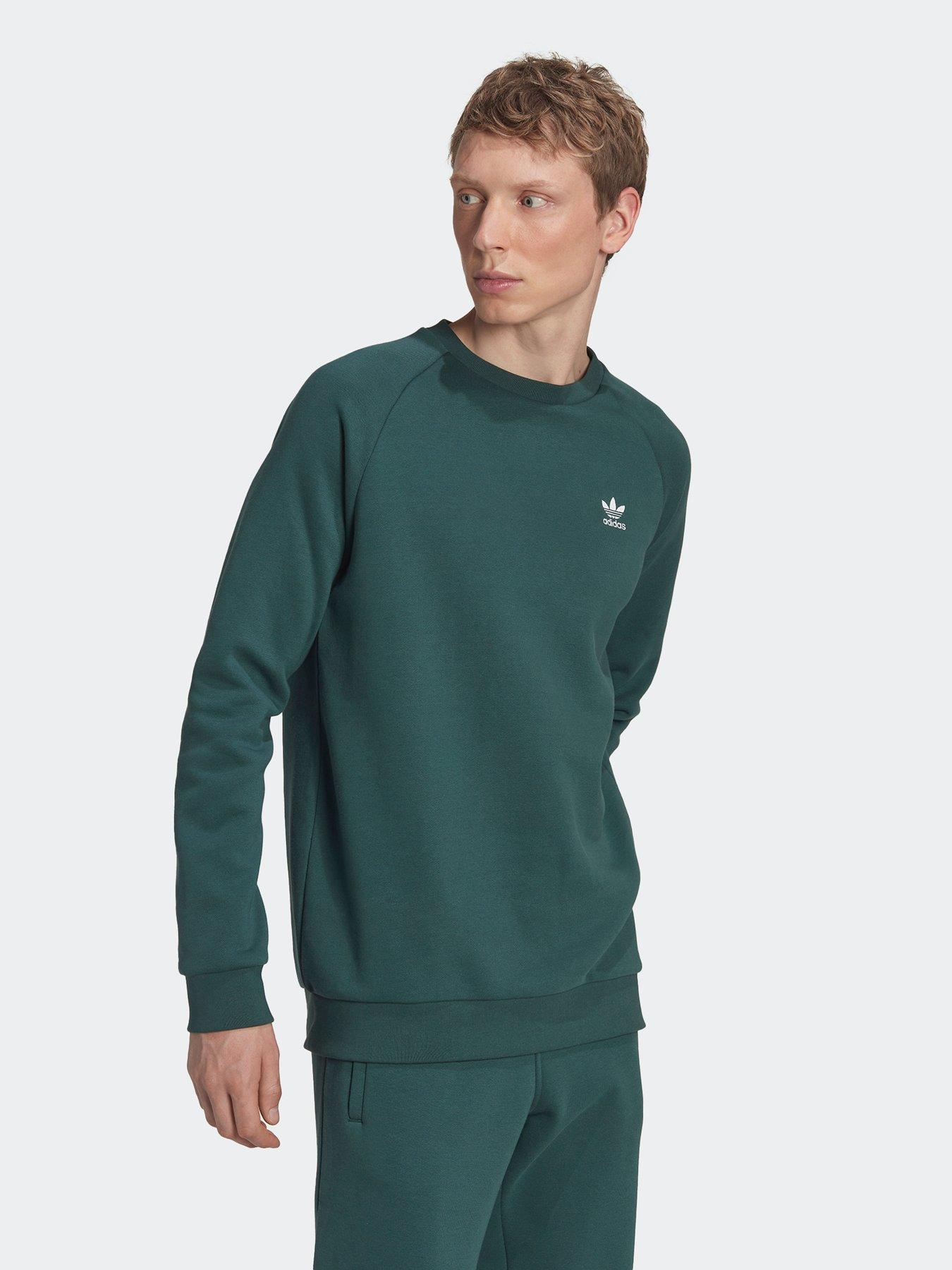 adidas Originals Essentials sweatshirt in dark green