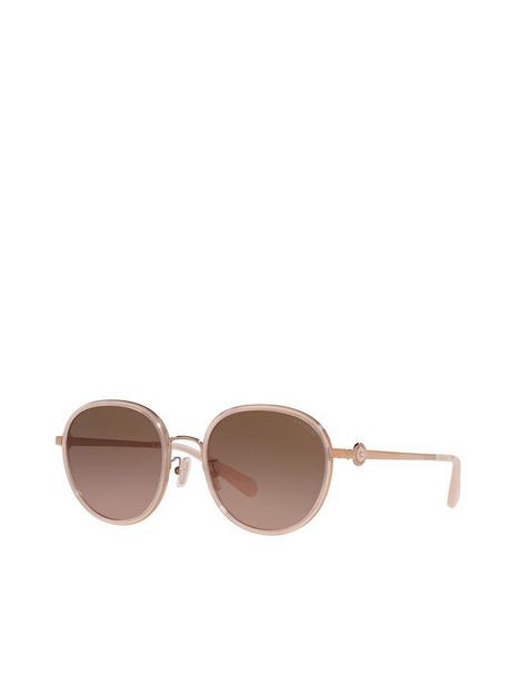 coach-milky-pink-round-sunglasses