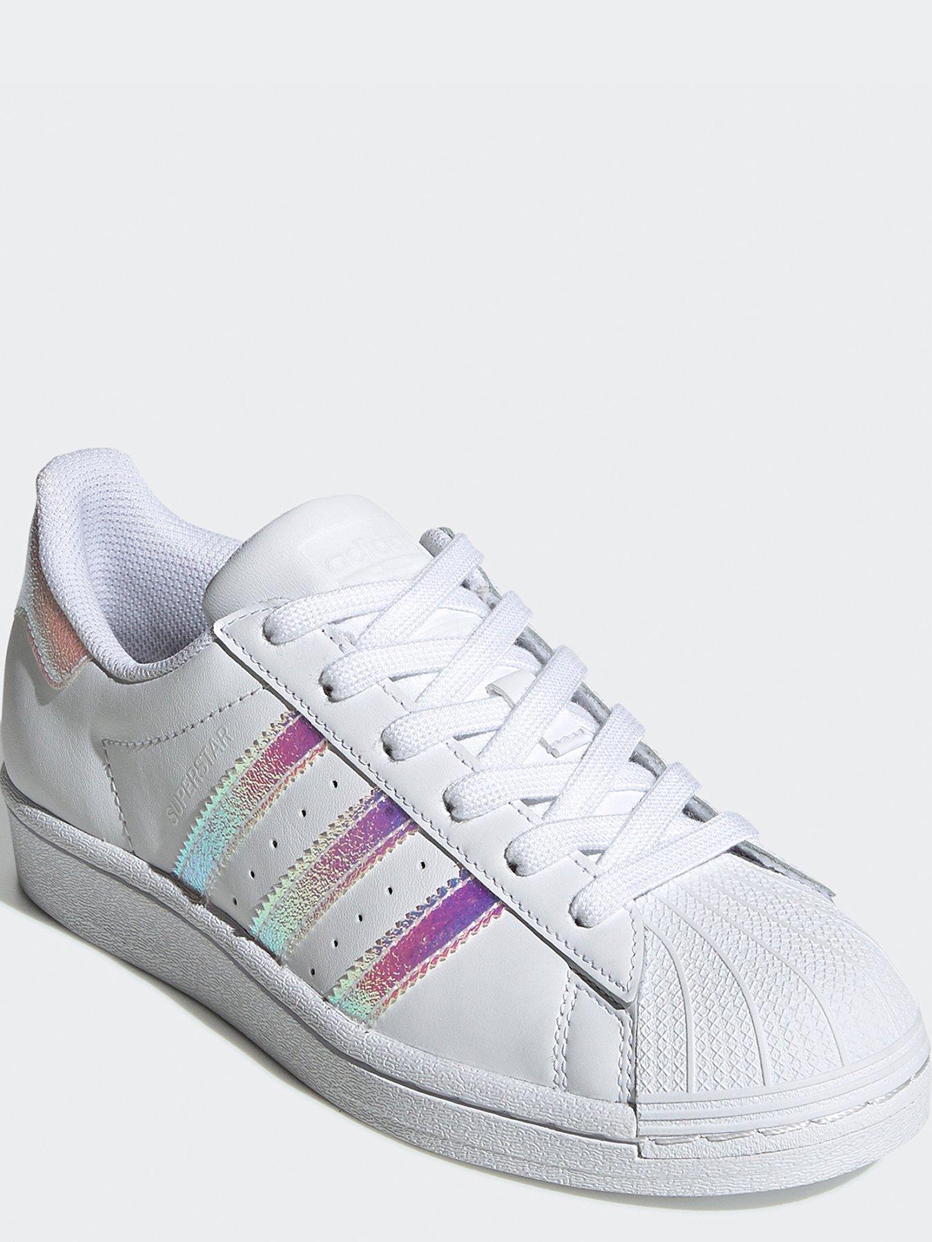 Adidas superstar shop all white junior