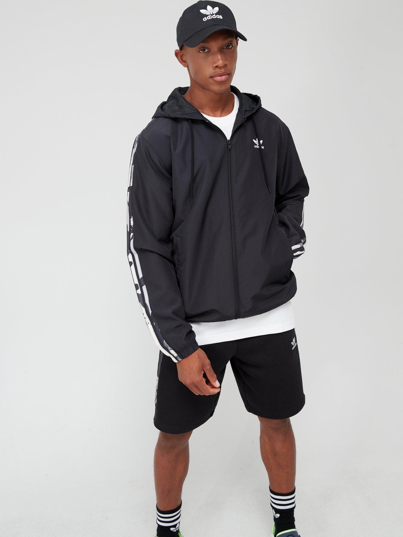 Adidas windbreaker hot sale shorts