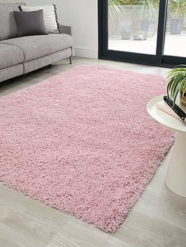 Product photograph of Very Home Premium Hudson Shaggy Rug from very.co.uk