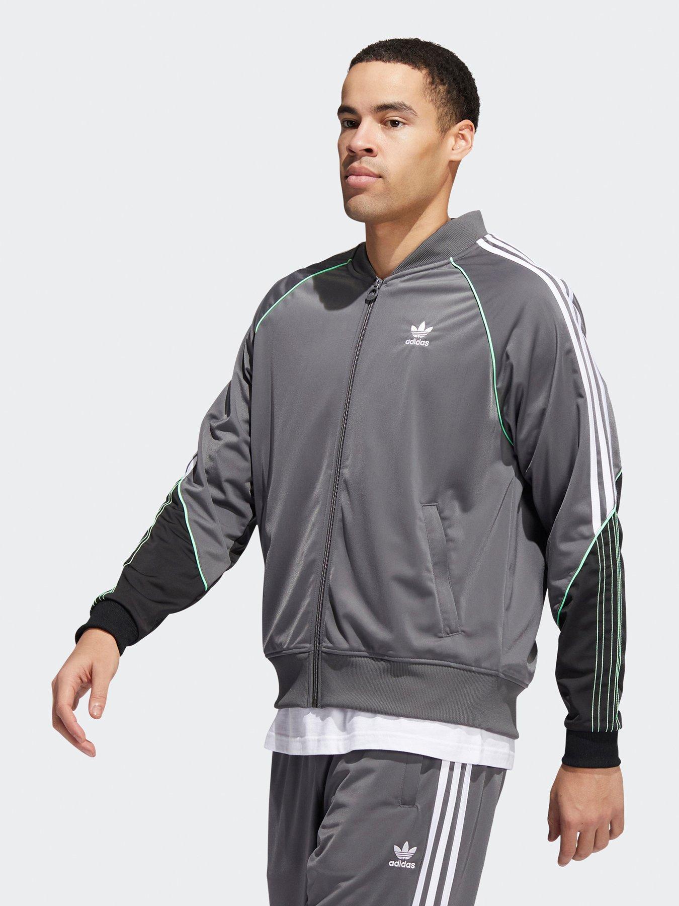 Adidas originals men's outlet superstar track top jacket