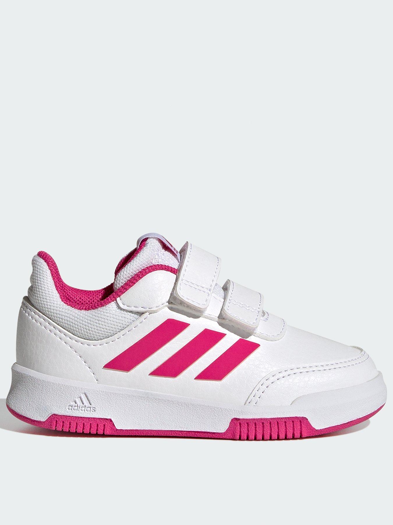 Pink adidas girls trainers hotsell