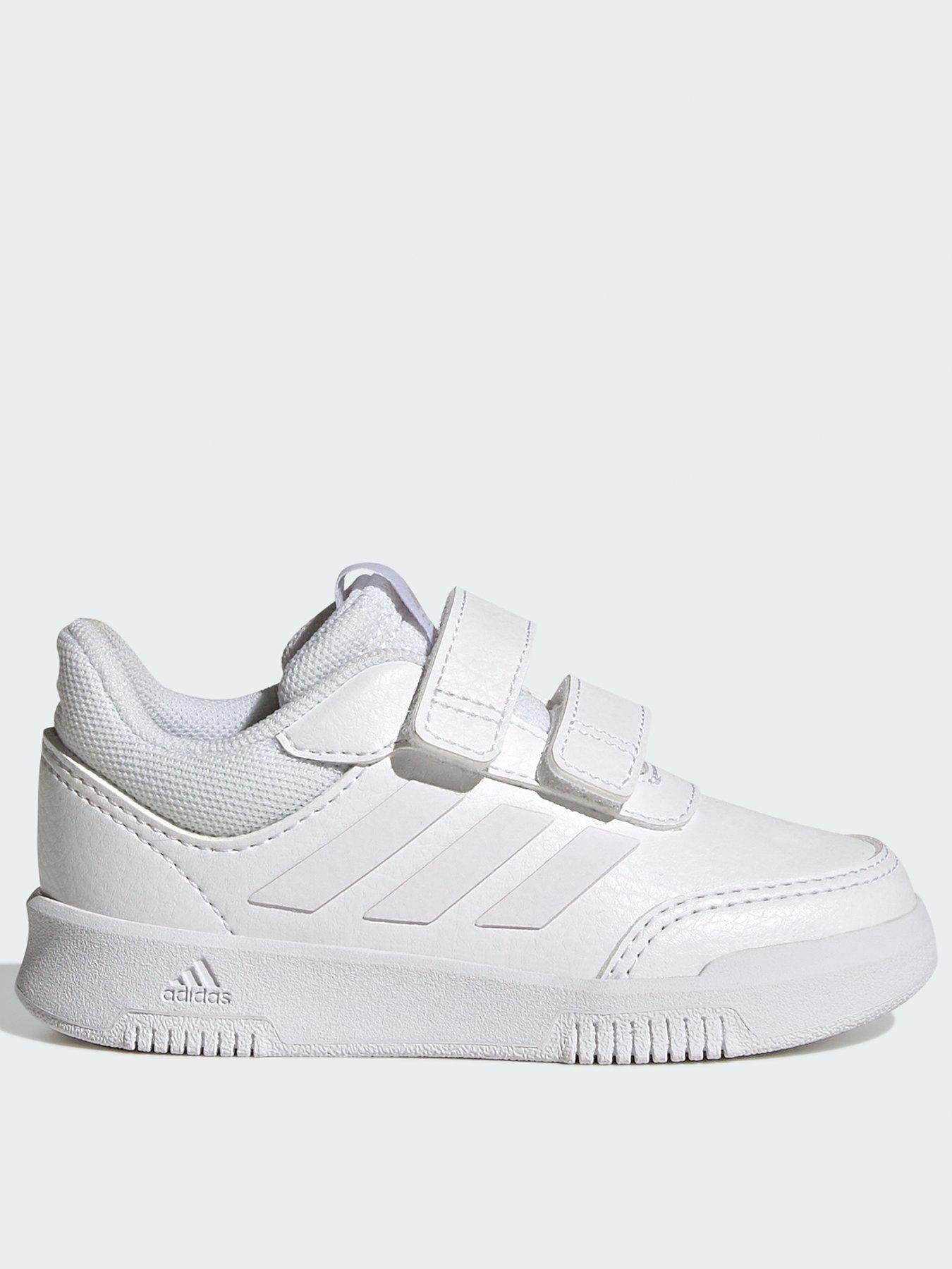 Infant shop white adidas