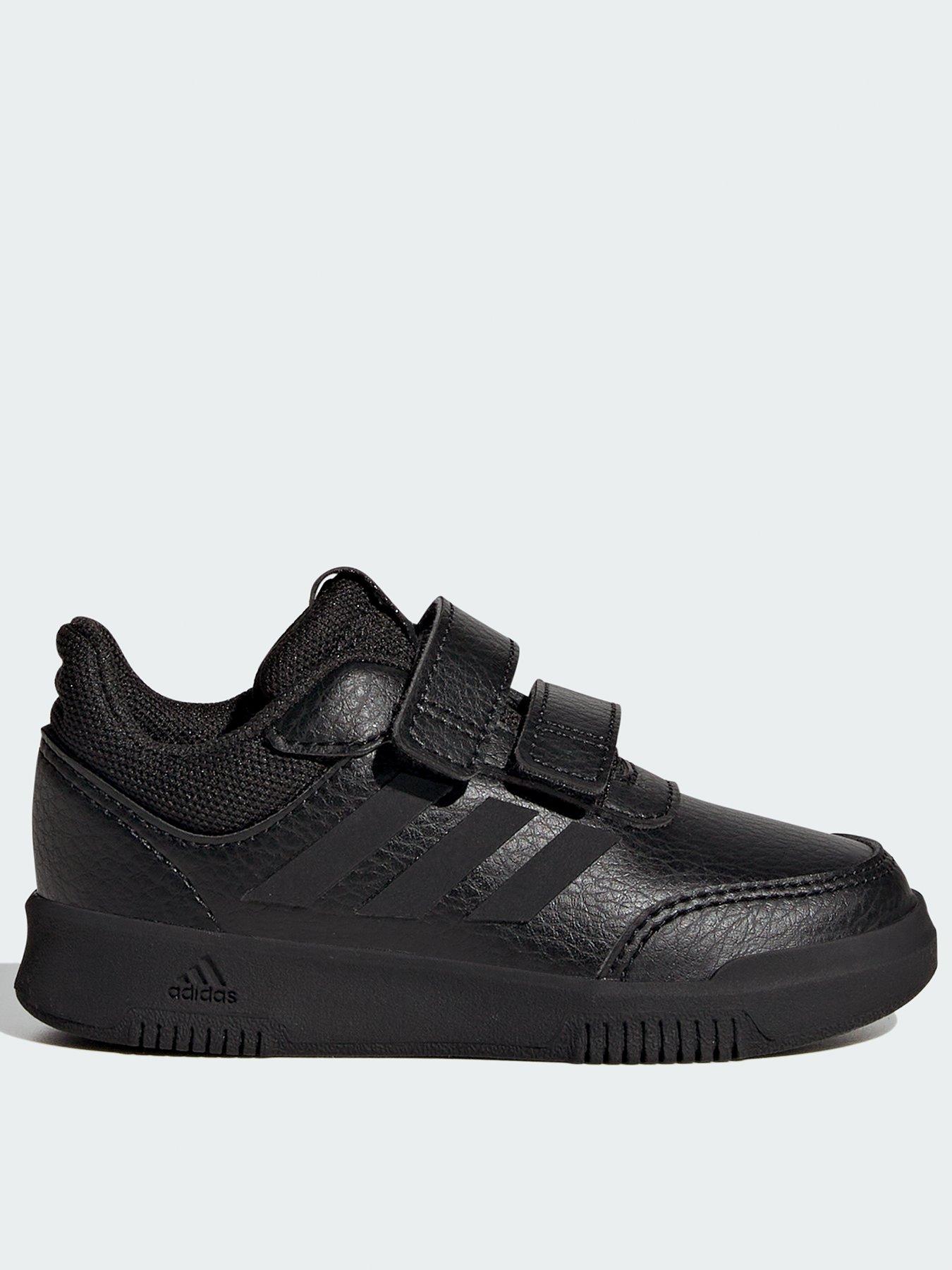 Black adidas store trainers infant