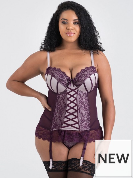 lovehoney-2-piecenbspplus-size-boudoir-belle-plum-push-up-basque-set-purple