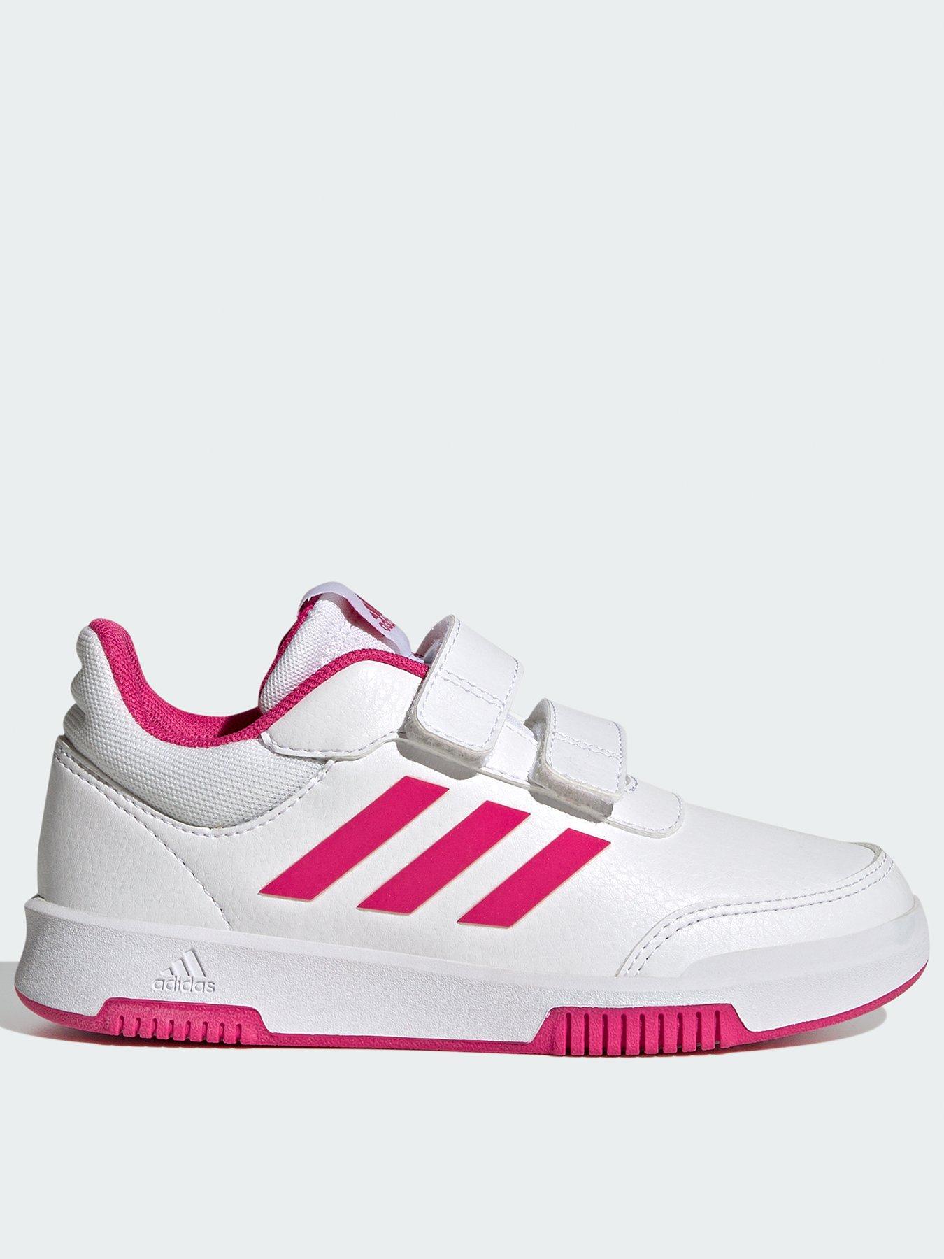 undefined Kids Girls Tensaur Sport 20 Trainers - White/Pink