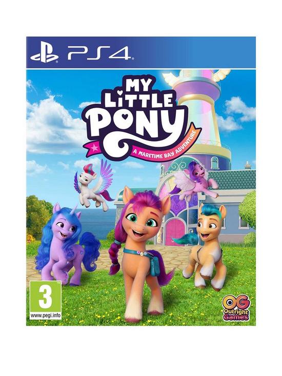 front image of playstation-4-my-little-pony-a-maretime-bay-adventure