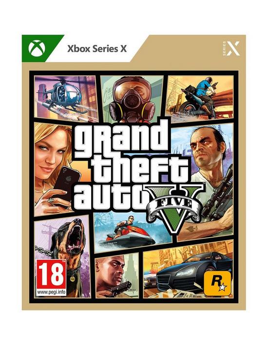 front image of xbox-series-x-grand-theft-auto-v
