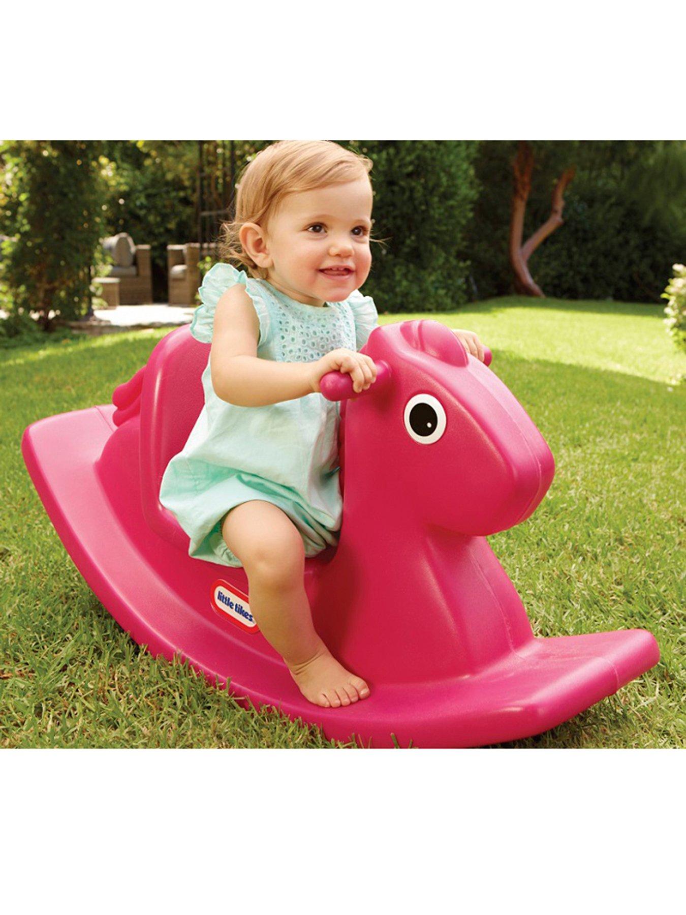 little tikes pink rocker
