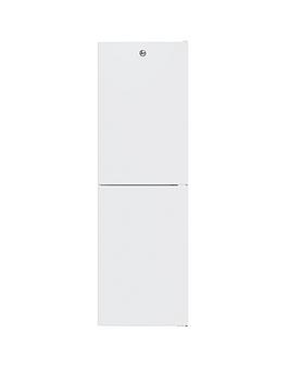 Product photograph of Hoover Hoct3l517fwk 55cm Wide 50 50 Freestanding Low Frost Fridge Freezer - White from very.co.uk