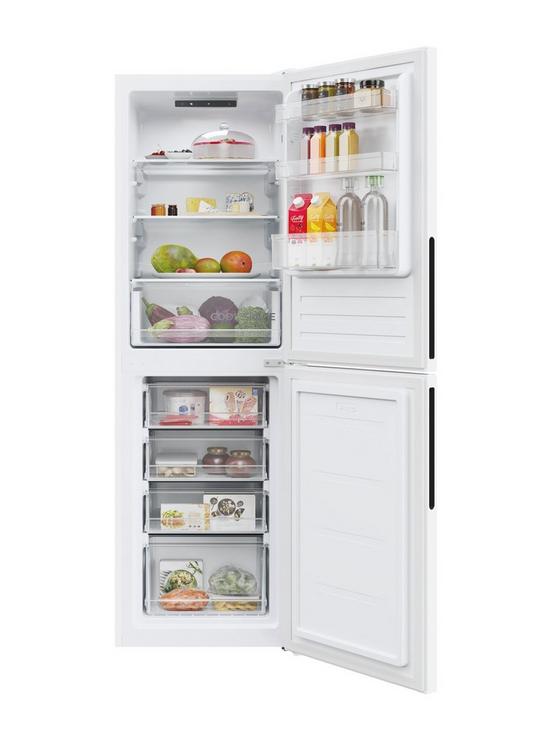 stillFront image of hoover-h-fridge-300nbsphoct3l517fwk-55cm-wide-5050-freestanding-low-frost-fridge-freezer-white