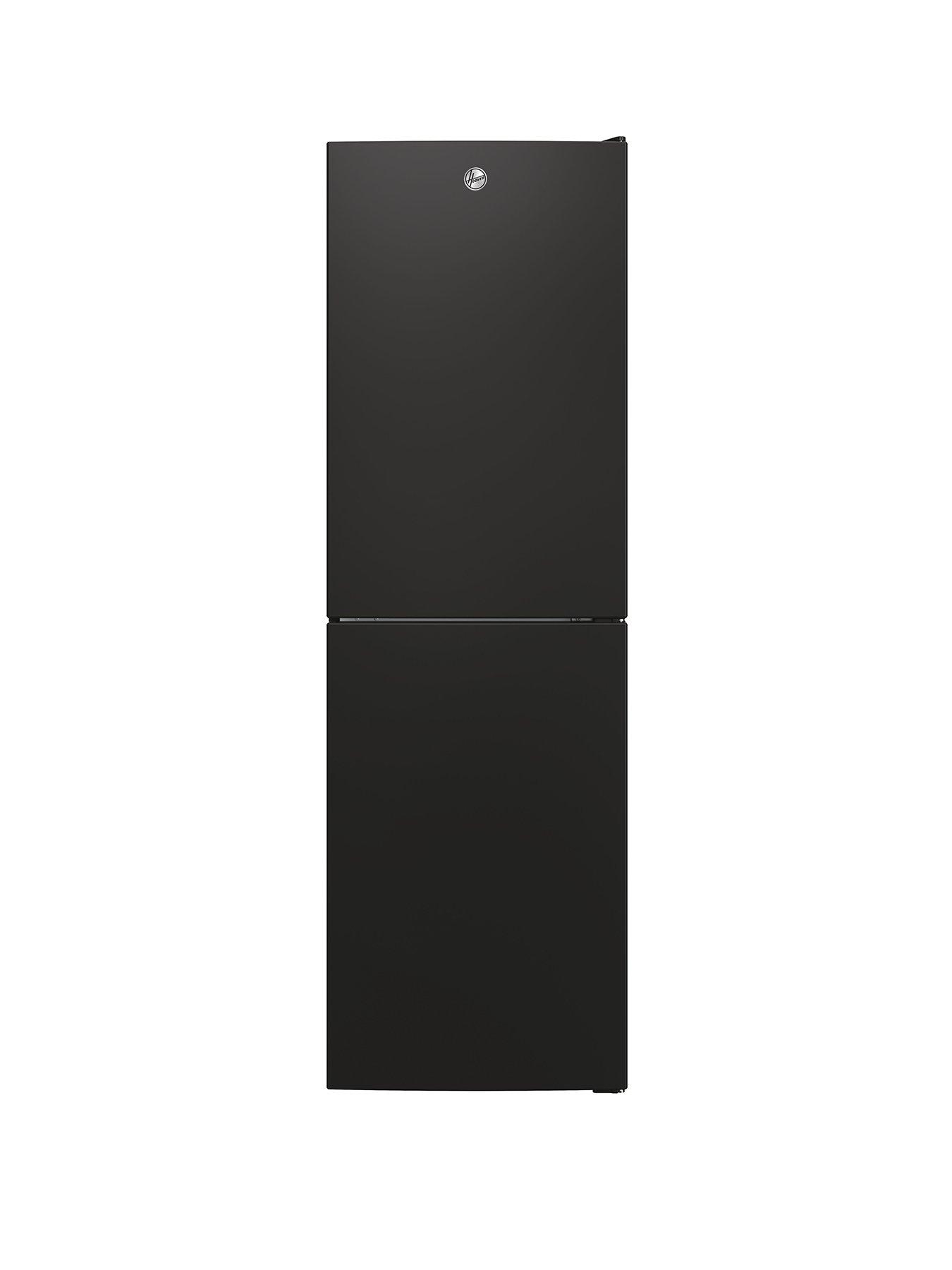 Product photograph of Hoover Hoct3l517fbk 55cm Wide 50 50 Freestanding Low Frost Fridge Freezer - Black from very.co.uk
