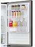  image of hoover-hoct3l517fbk-55cm-wide-5050-freestanding-low-frost-fridge-freezer-black