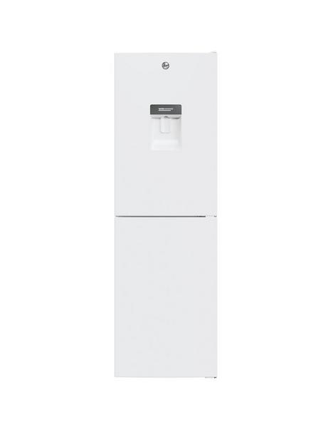 hoover-hoct3l517fwwk-55cm-wide-5050-freestanding-low-frost-fridge-freezer-with-water-dispenser-white