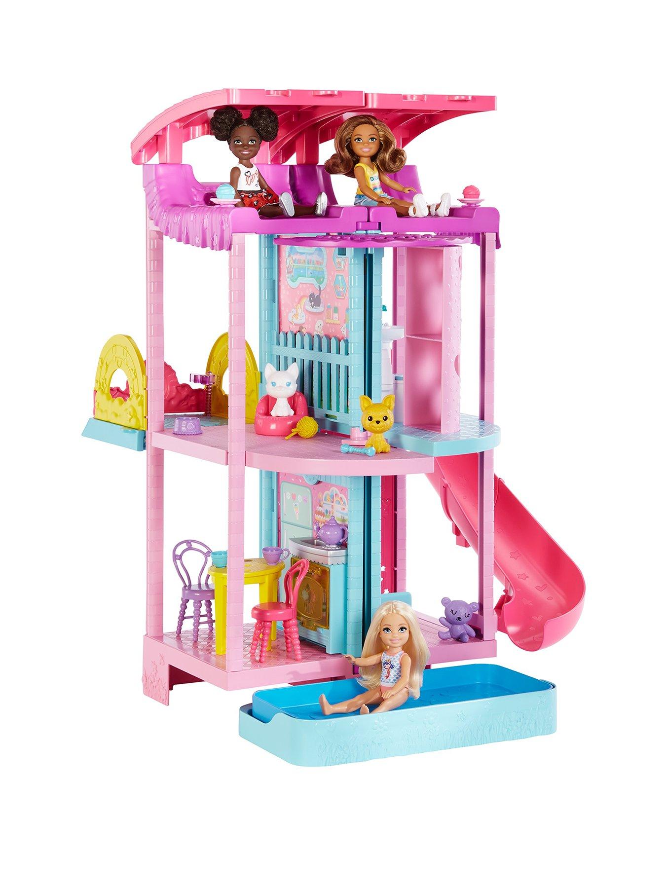 Barbie Chelsea Playhouse with Pets Accessories Very