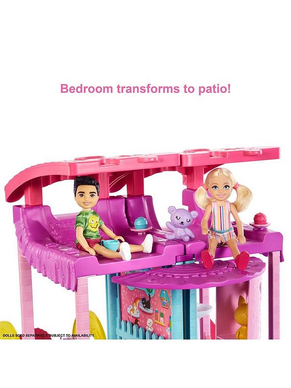 Image 6 of 7 of Barbie Chelsea Playhouse with Pets &amp; Accessories