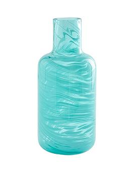 Product photograph of Very Home Aria Art Glass Vase from very.co.uk