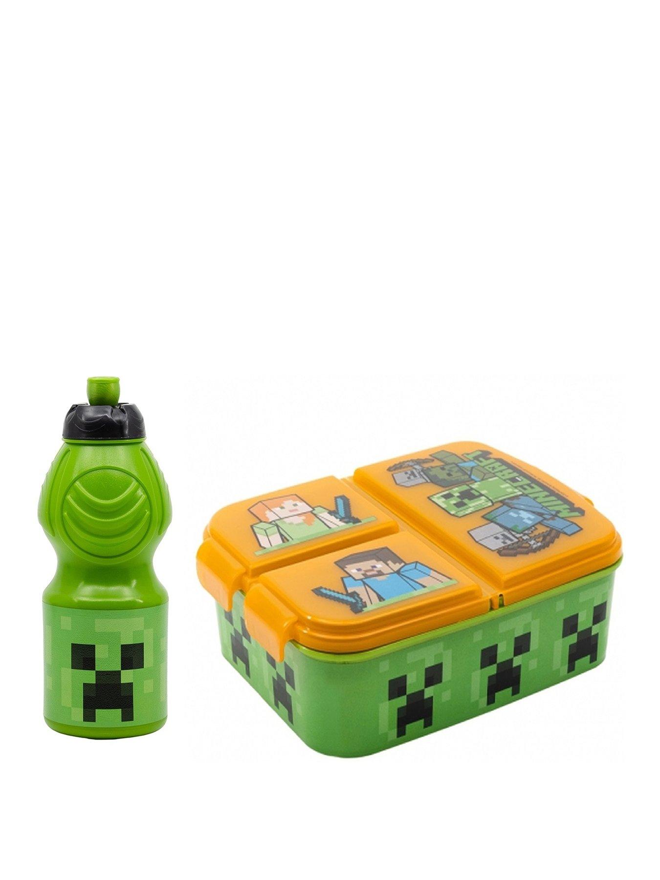 Minecraft lunchbox and bottle online