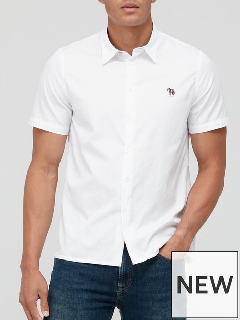 ps-paul-smith-zebra-logo-short-sleeve-oxford-shirt-whitenbsp