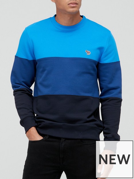 ps-paul-smith-zebra-logo-colour-block-sweatshirt--nbspblue
