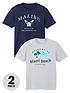  image of very-man-2-pack-malibu-and-miami-beach-florida-t-shirt-navygrey