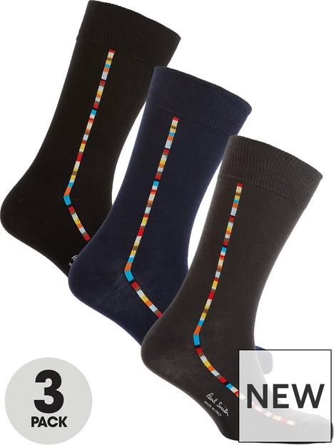 ps-paul-smith-mens-3-pack-vittore-fine-stripe-socks--nbspblack
