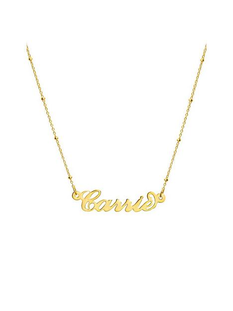 gold-plated-silver-ball-chain-name-necklace