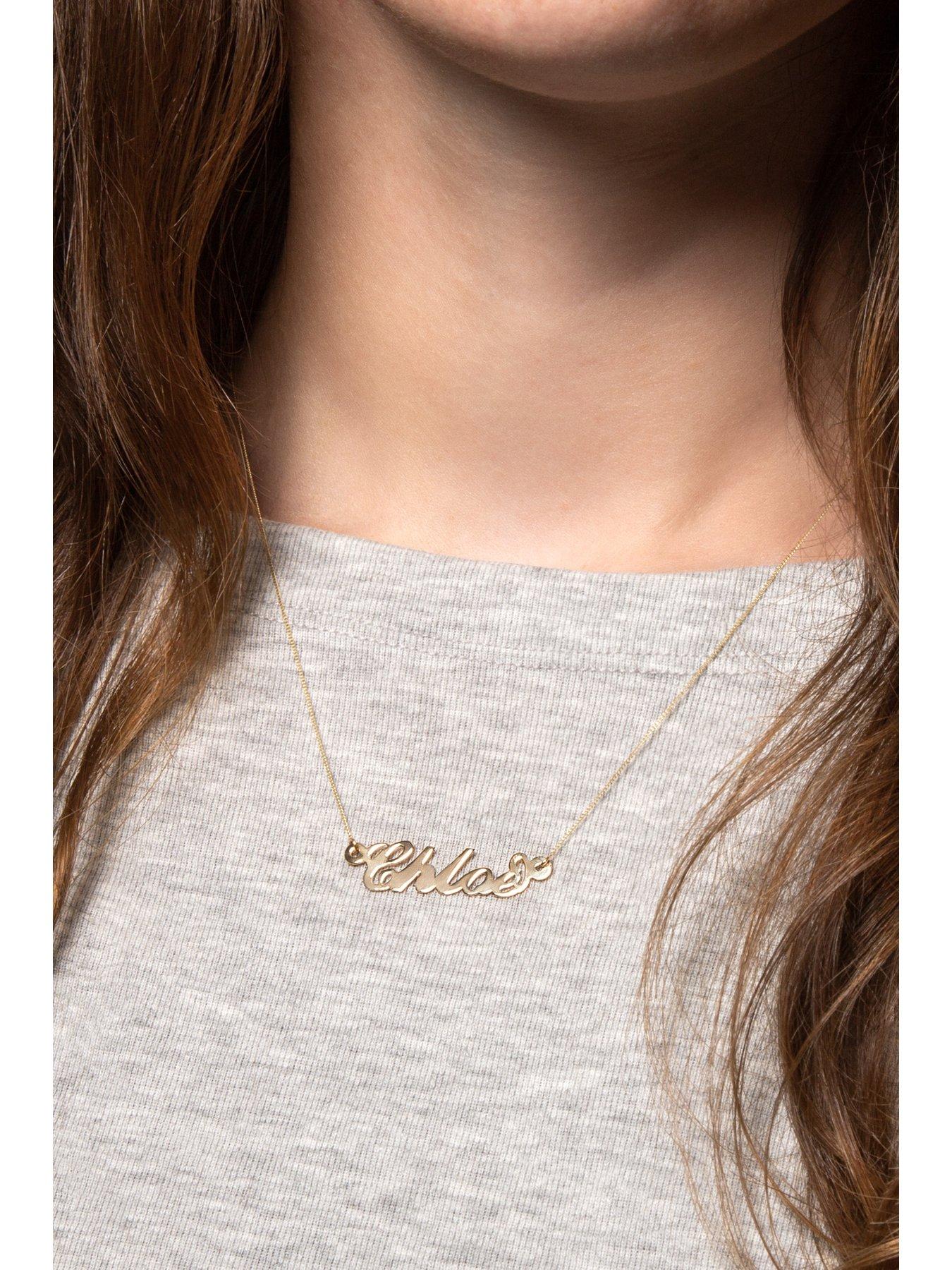 Name deals necklace uk