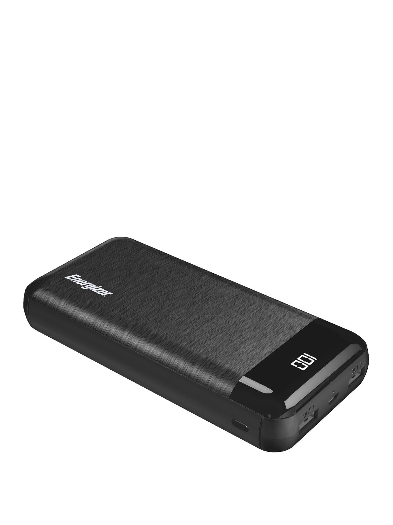 20,000mAh Power Bank with LCD display provides up to 72 hours extra on your  smartphone!!