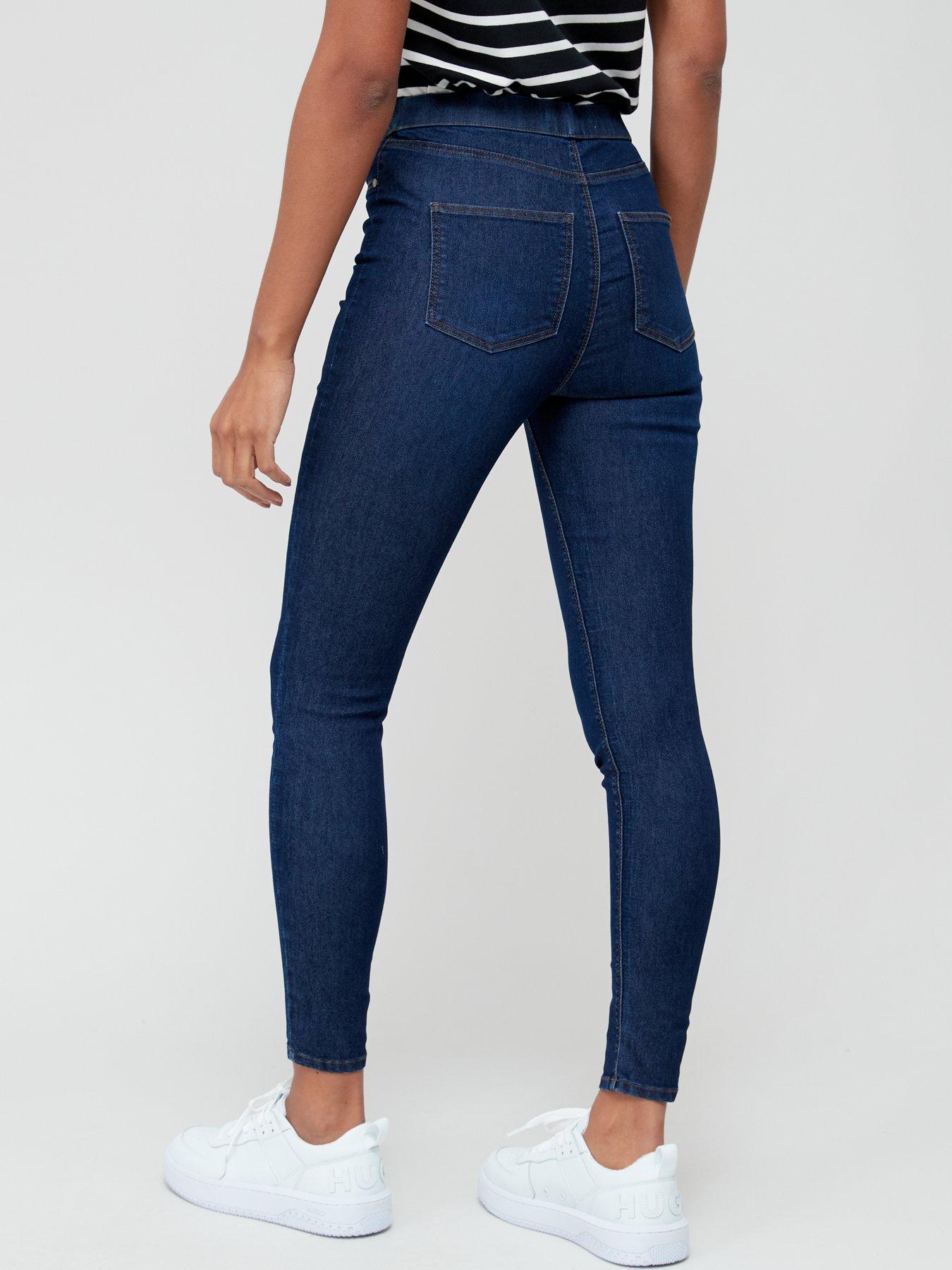 Women Indigo Blue High-Rise Stretchable Jegging