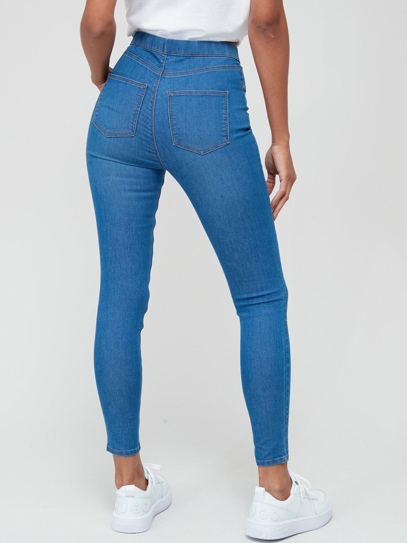 Everyday Short Essential Jegging Mid Wash