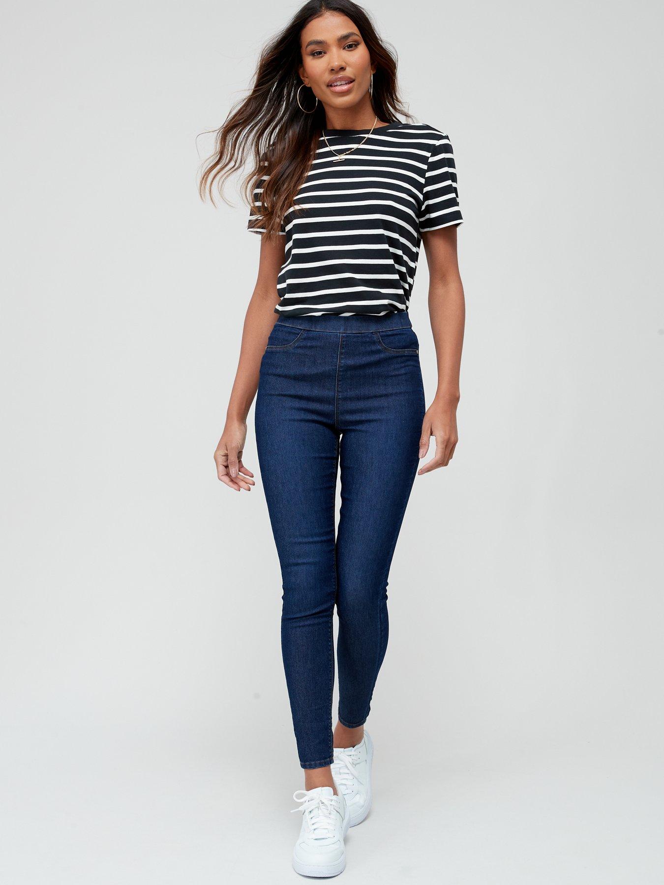 High waisted hotsell jeans leggings