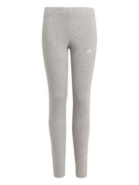 adidas-essentials-kids-girls-linear-leggings-light-grey