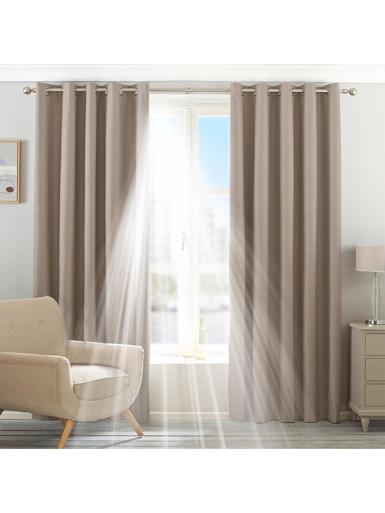 undefined Twilight Blackout Eyelet Curtains